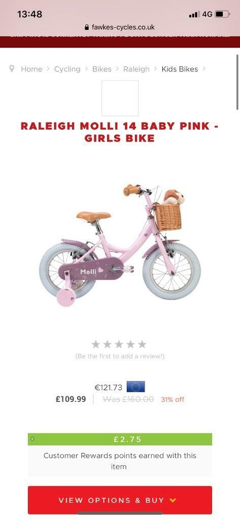 raleigh molli 14 reviews